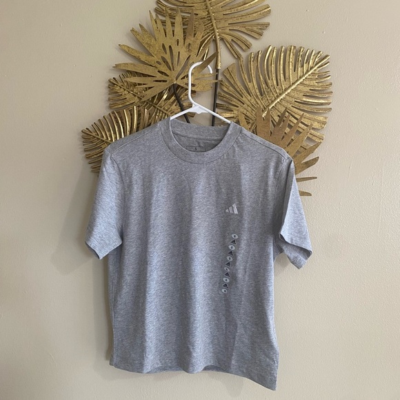 adidas Dresses & Skirts - Adidas Light Gray Men's Tee